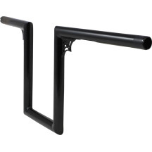 1" Old School Handlebar — 24" width, 10" rise, Gloss Black