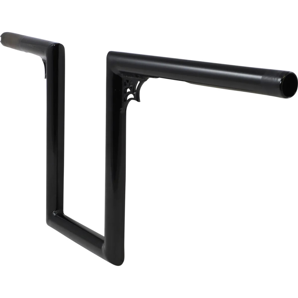 1" Old School Handlebar — 24" width, 10" rise, Gloss Black