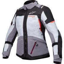 Stella Andes v4 Drystar® Jacket — L, Black/Gray/Coral