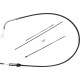 Cable de embrague de conexión rápida — 124,5 cm longitud total, 59 mm recorrido, negro