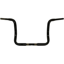 1-1/4" Touring Ape Hanger Handlebar — 1-1/4" diameter, 1" clamp, 10" rise, Black