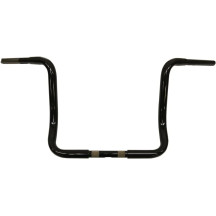 1-1/4" Touring Ape Hanger Handlebar — 1-1/4" diameter, 12" rise, 37" width, Black
