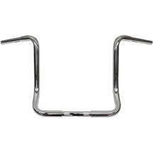1-1/4" Touring Ape Hanger Handlebar — 1-1/4" diameter, 14" rise, 12" center width, Chrome