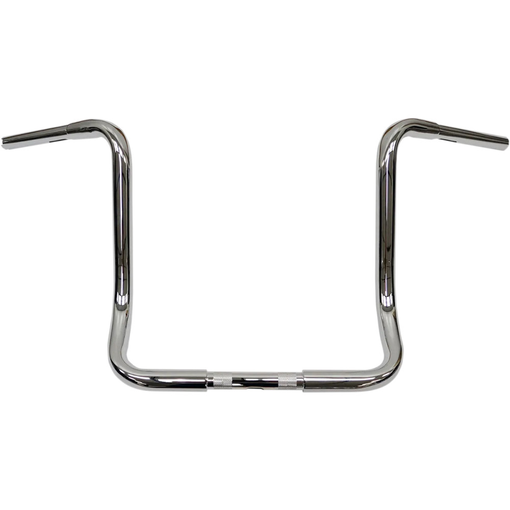 1-1/4" Touring Ape Hanger Handlebar — 1-1/4" diameter, 14" rise, 12" center width, Chrome