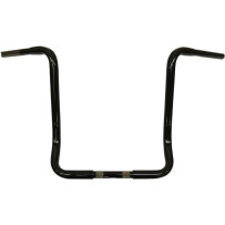 1-1/4" Touring Ape Hanger Handlebar — 16" rise, fits FLHT/FLHX batwing, gloss black