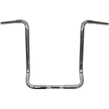 1-1/4" Touring Ape Hanger Handlebar — 1-1/4" diameter, 18" rise, 12" center width, Chrome