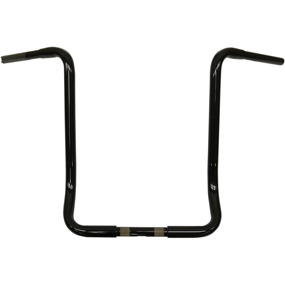 1-1/4" Touring Ape Hanger Handlebar — 1-1/4" diameter, 18" rise, 37" width, Gloss Black