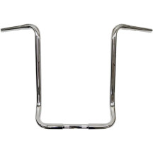1-1/4" Touring Ape Hanger Handlebar — 1-1/4" dia, 20" rise, 12" center, Chrome