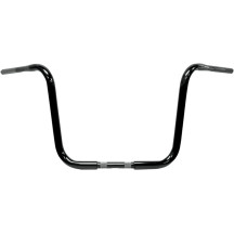 1-1/4" Handlebar — 3-1/2" on-center, 14" rise, Black