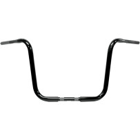 1-1/4" Handlebar — 3-1/2" on-center, 14" rise, Black