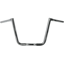 1-1/4" Twin Peaks Big Twin Handlebar — 1-1/4" diameter, 36" width, 13" rise, 1" clamp, Chrome