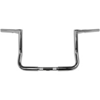 1-1/4" Twin Peaks Touring Handlebar — 1-1/4" dia, 33-1/2" width, 10" height, 5-1/4" pullback