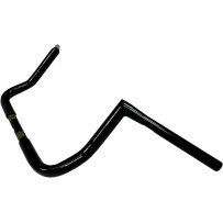 1-1/4" Twin Peaks Touring Handlebar — 1-1/4" (32 mm) diameter, 10" (25.5 cm) rise, gloss black