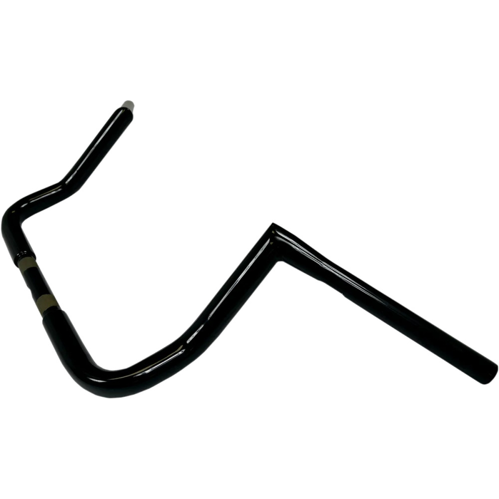 1-1/4" Twin Peaks Touring Handlebar — 1-1/4" (32 mm) diameter, 10" (25.5 cm) rise, gloss black