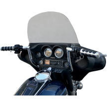 1-1/4" Twin Peaks Touring Handlebar — 1-1/4" diameter, 1" clamp, Chrome