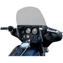 1-1/4" Twin Peaks Touring Handlebar — 1-1/4" diameter, 1" clamp, Chrome