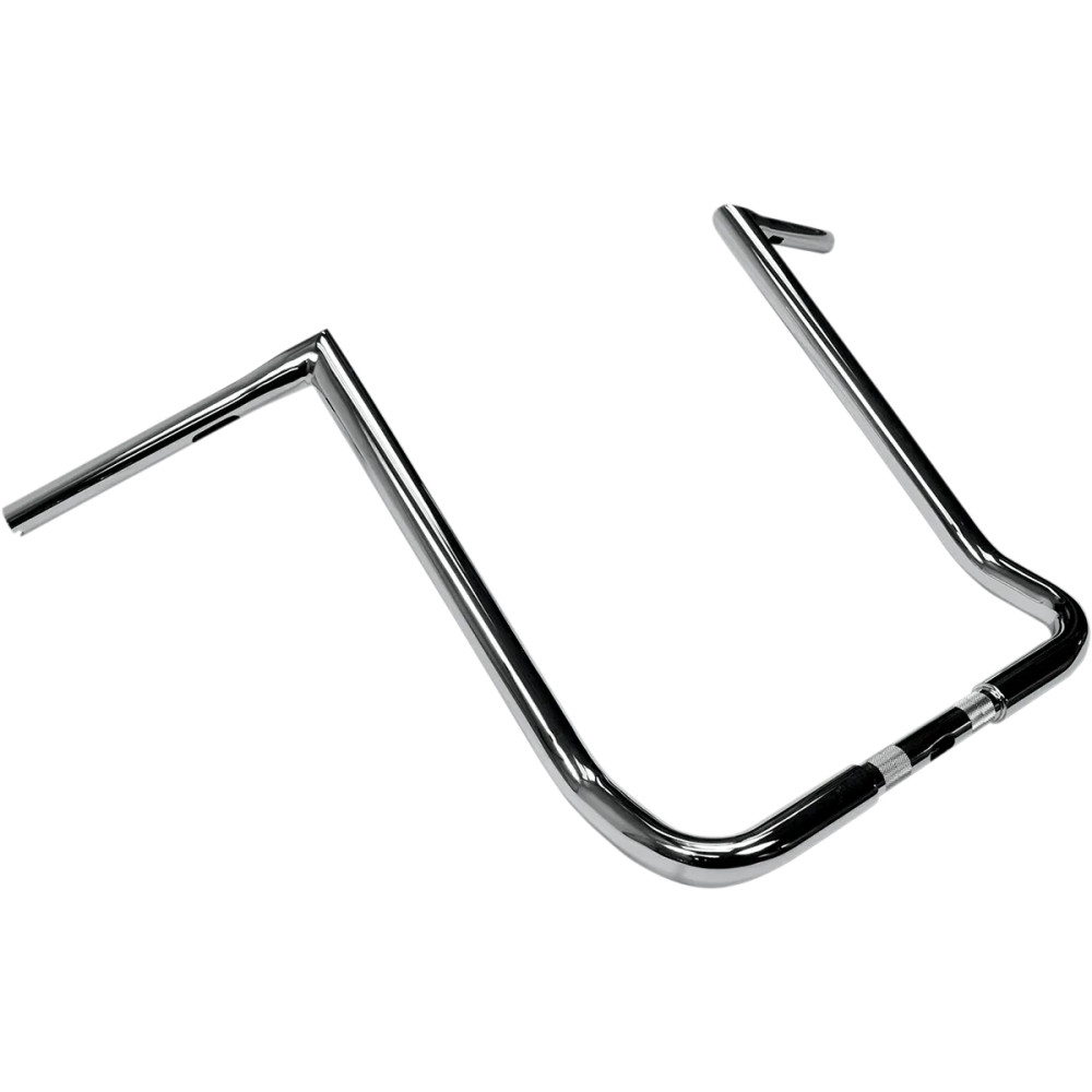 1-1/4" Twin Peaks Touring Handlebar — 1-1/4" (32 mm) diameter, 12" (30.5 cm) center width, 18" rise, Chrome