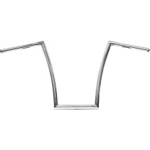 1-1/4" Strip Handlebar — 1-1/4" clamping diameter, 35-1/2" width, 17" rise, Chrome
