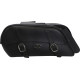 Drifter™ Slant Saddlebags — 61 × 28 × 18 cm, Negro, Par