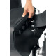 Drifter™ Slant Saddlebags — 61 × 28 × 18 cm, Negro, Par