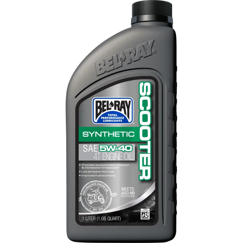 Scooter Synthetic Oil — 1 L, 5W-40, 2-Stroke