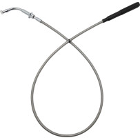 Cable de embrague superior EZ Install — 47" longitud total, +8", compatible con Ape Hanger, manillares 18" y 16", Cromo