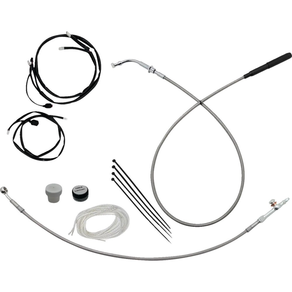 Kit de instalación EZ — 40,5 cm (16"), Ape Hanger, Cromo, Pulido