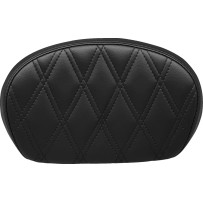 Almohadilla para Sissy Bar — 6-3/4" alto, 10-3/4" ancho, 2" grosor, Negro