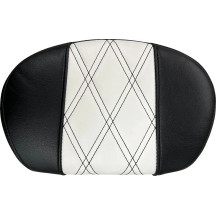 Almohadilla para Sissy Bar — Negro, 17.15 cm alto x 27.5 cm ancho, 51 mm espesor