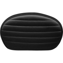 Almohadilla para Sissy Bar — 17,15 cm A x 27,5 cm An x 51 mm grosor, Negro, para HD '08–'22 Touring