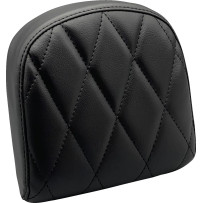 Almohadilla para Sissy Bar — 19 cm (7-1/2") alto, 19 cm (7-1/2") ancho, negro