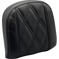 Sissy Bar Pad — 19 cm x 19 cm, Black