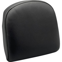 Sissy Bar Pad — 19 cm (7.5") H x 19 cm (7.5") W, Black