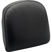 Sissy Bar Pad — 19 cm (7.5") H x 19 cm (7.5") W, Black