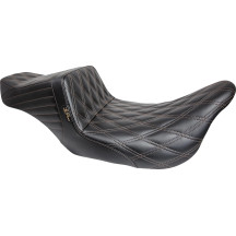 Tailwhip Seat — 29 cm (11-1/2"), 2-Up seat, Black, Brown