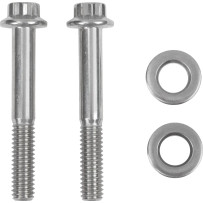 Kit de herrajes para BA Air Cleaner — compatible '93-'99 BA en '84-'92 Evo Big Twin, carburadores CV y Mikuni HSR42/45