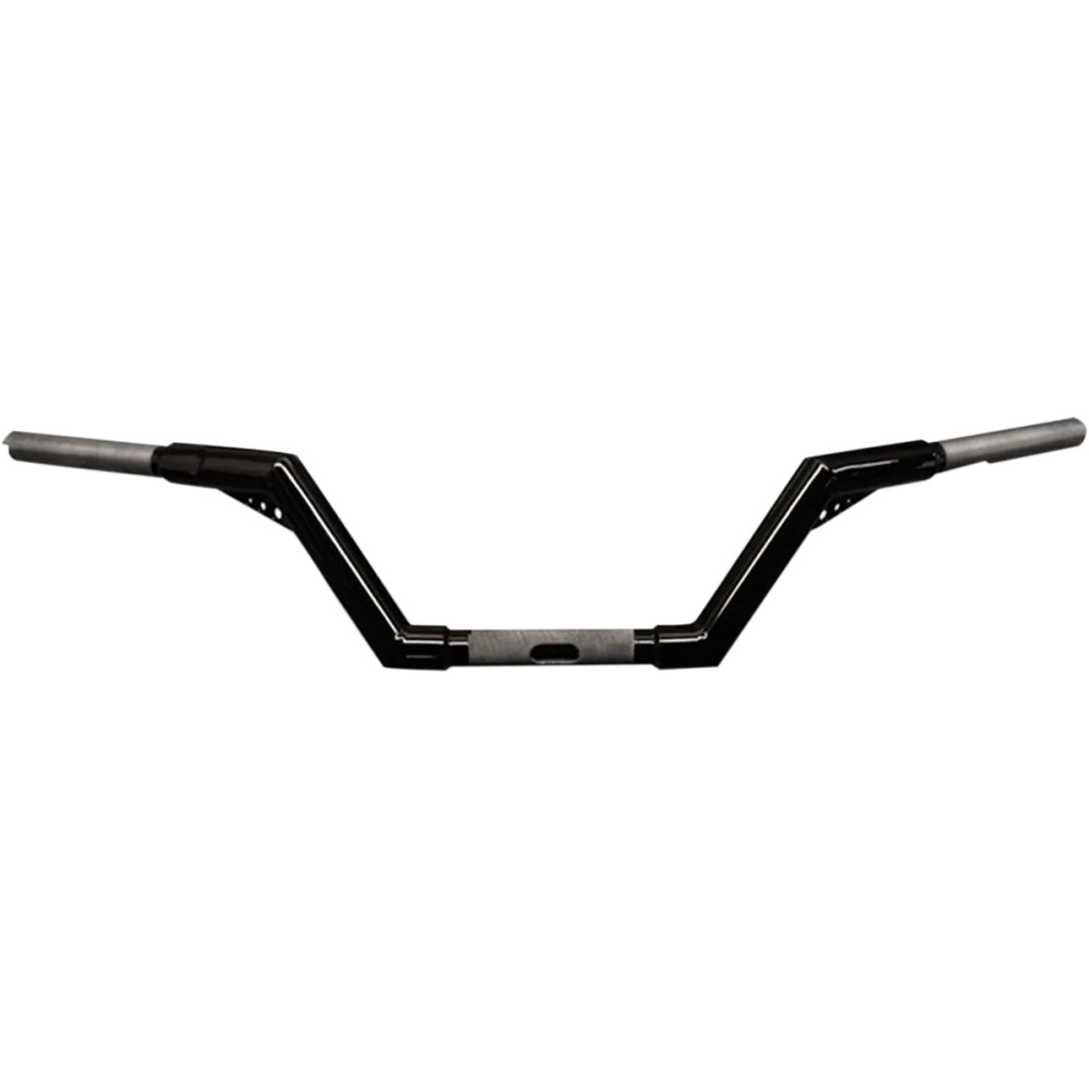 1-1/4" V-Line Handlebar — 1-1/4" diameter, 1" clamp, 35-1/2" width, Black
