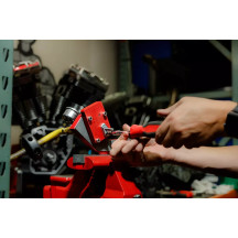 Piston Cooling Jet Pressure Tester Block — Red