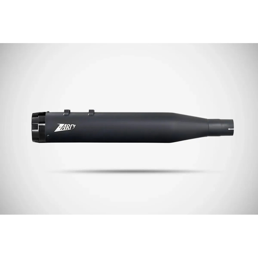 4.33 Inches Slip-Ons Flat Muffler for HD-TOURING E3 — Matte Black