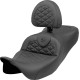 RoadSofa™ Tri Gripper Seat — 31" overall, 15-1/2" driver, Black