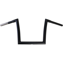 1-1/4" Strip Handlebar — 1-1/4" clamp, 31" width, 10" rise, black