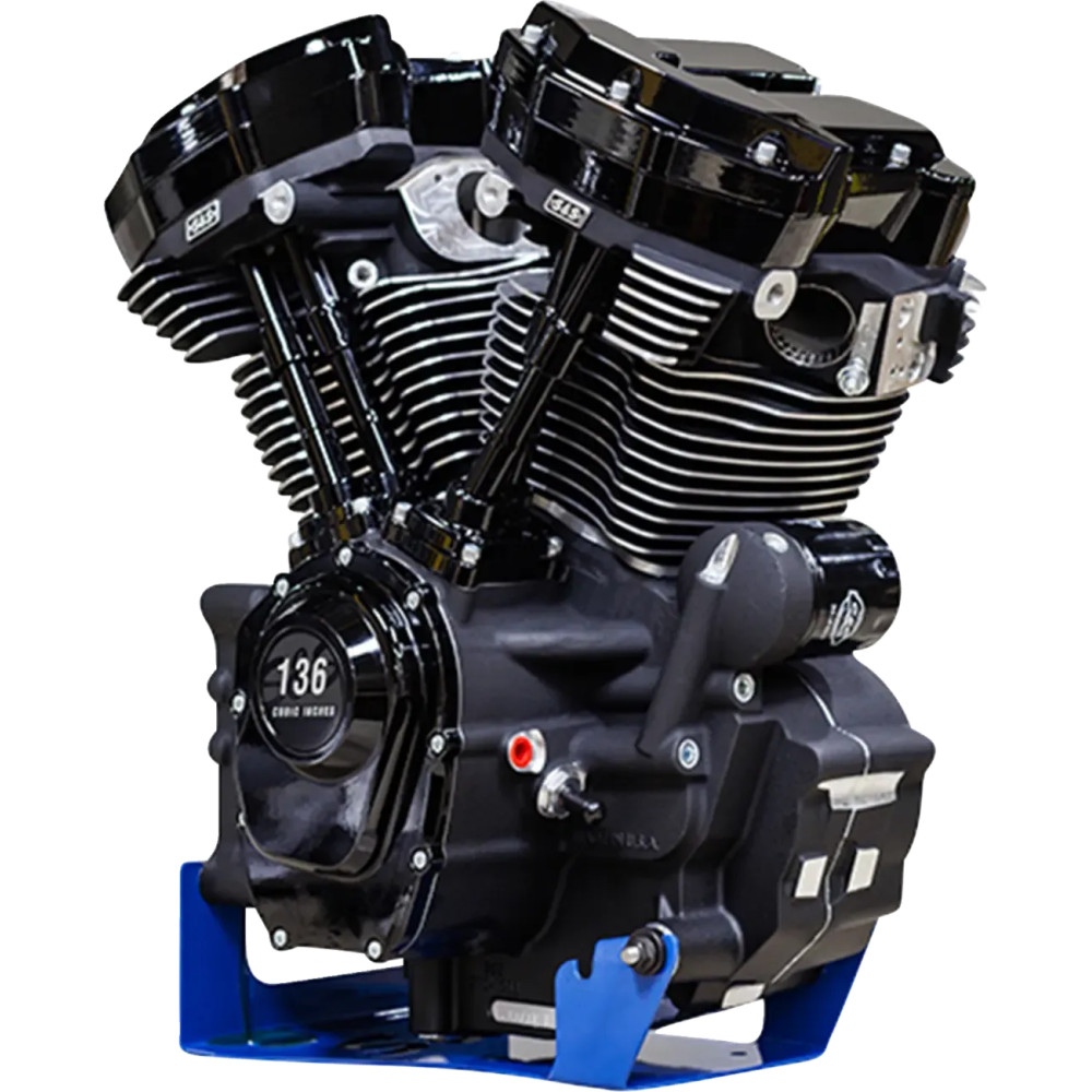 MK136 Engine with 550G Cam — 550G camshaft, oil-cooled