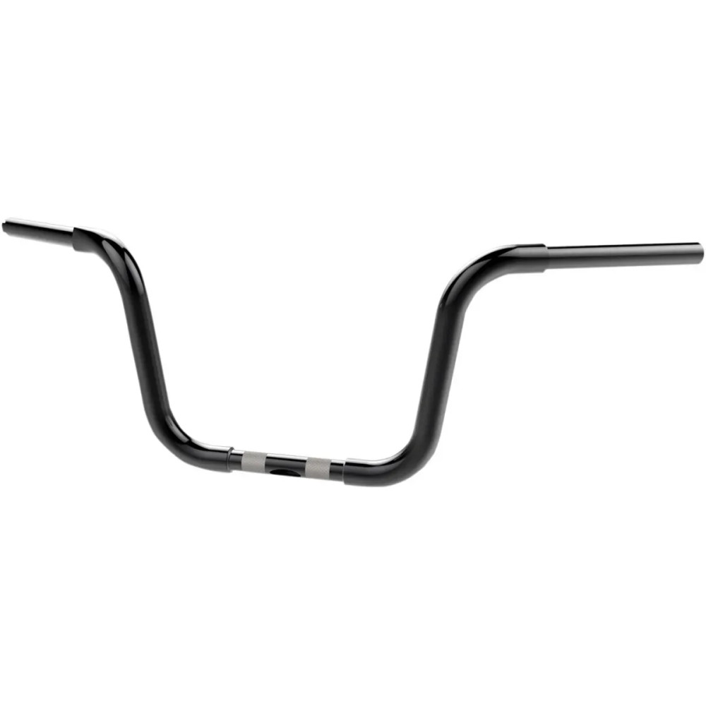 1-1/4" Bobber Ape Hanger Handlebar — 1-1/4" diameter, 1" clamp, 10" rise, 34-1/2" width