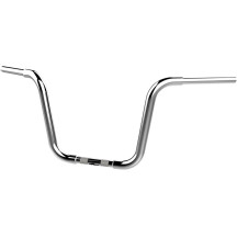 Manillar Bobber Ape Hanger 1-1/4" — diámetro 1-1/4", alzada 12", ancho 35", cromado
