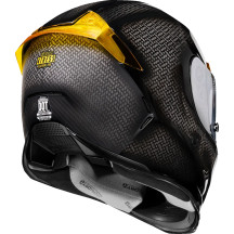 Airframe Pro™ Carbon 4Tress Helmet — Size M, Yellow/Black, Gloss