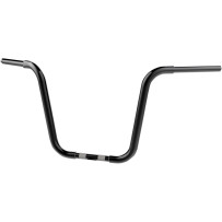 Manillar Bobber Ape Hanger 1-1/4" — 32 mm (1-1/4"), elevación 35.5 cm (14"), ancho 91 cm (35-3/4"), negro brillo