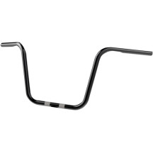 1" Handlebar — 1" clamp, 33-1/2" width, 12" rise, Black gloss