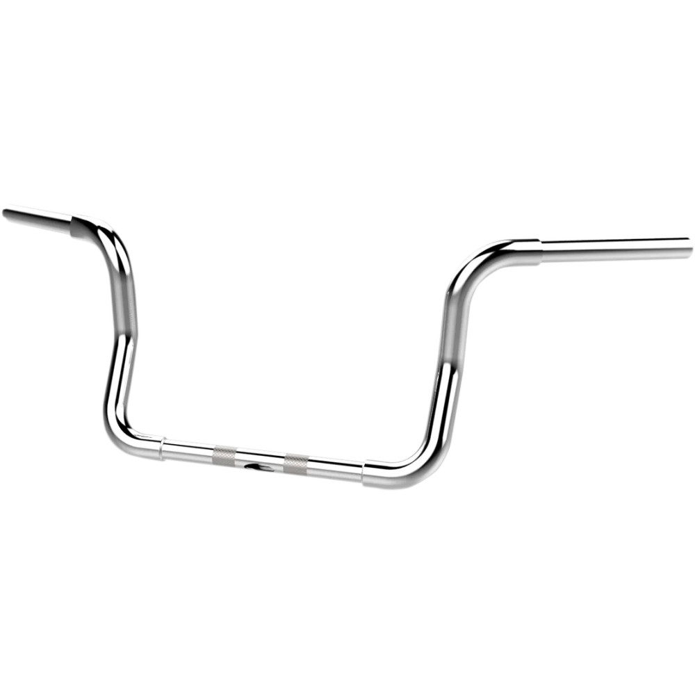 1-1/4" Bobber Ape Hanger Handlebar — 1-1/4" diameter, 10" rise, 12" center width, Chrome