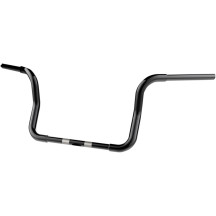 1-1/4" Bobber Ape Hanger Handlebar — 32 mm (1-1/4"), 10" rise, 35-3/4" width, Black gloss