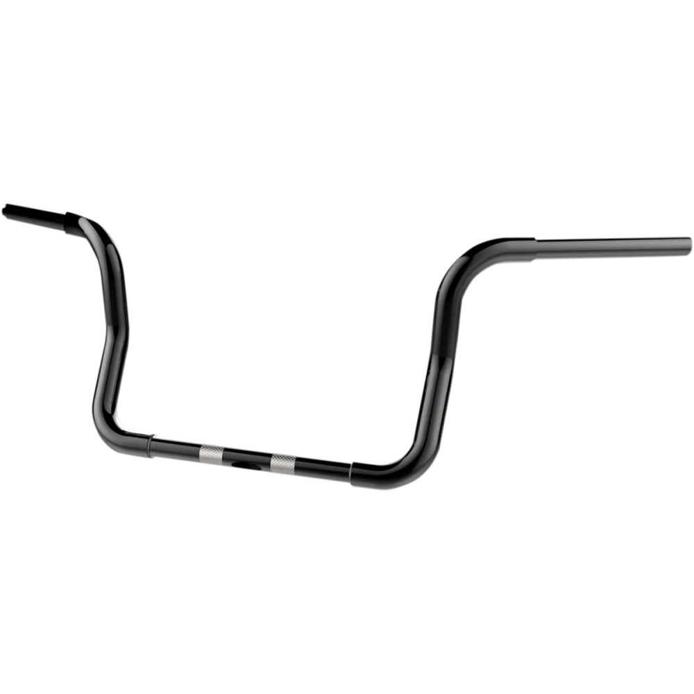 1-1/4" Bobber Ape Hanger Handlebar — 32 mm (1-1/4"), 10" rise, 35-3/4" width, Black gloss